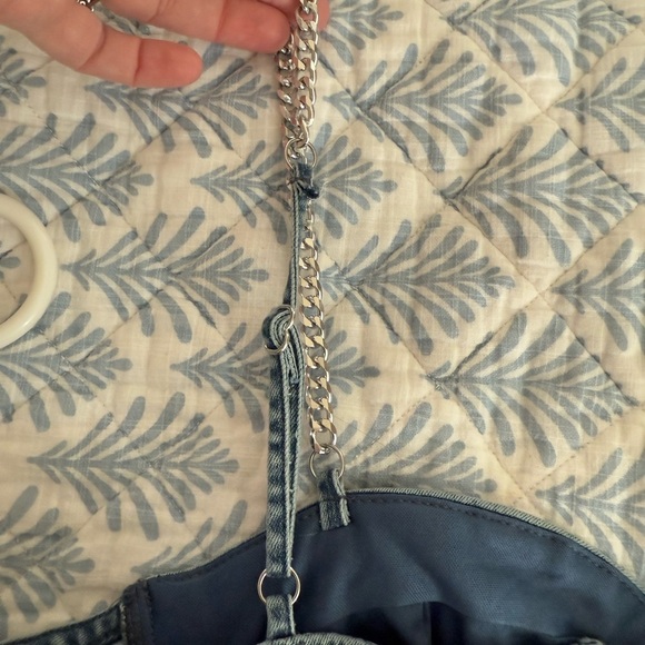 Guess Jean bustier corset chain straps ship
Back size XL Taylor Swift style - Picture 10 of 12